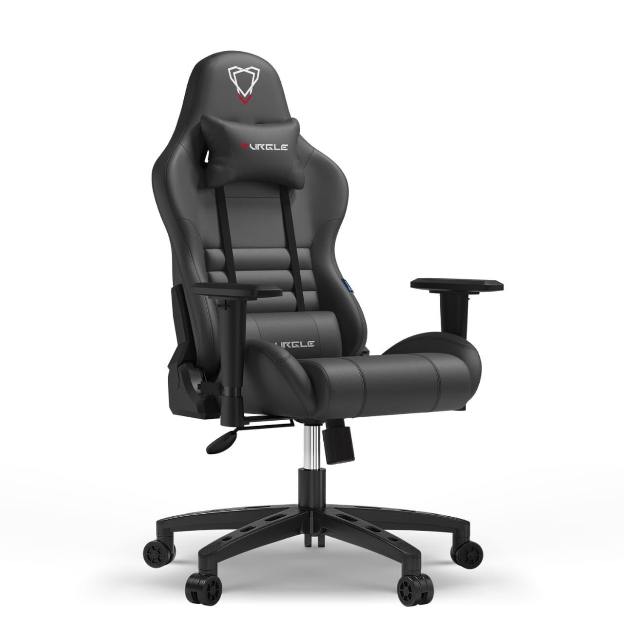 Brand New FURGLE Gaming Chair – Black, Gray, and Blue - Image 3