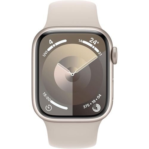 Apple Watch Series 9 GPS 41mm Starlight Aluminium Case - Image 2