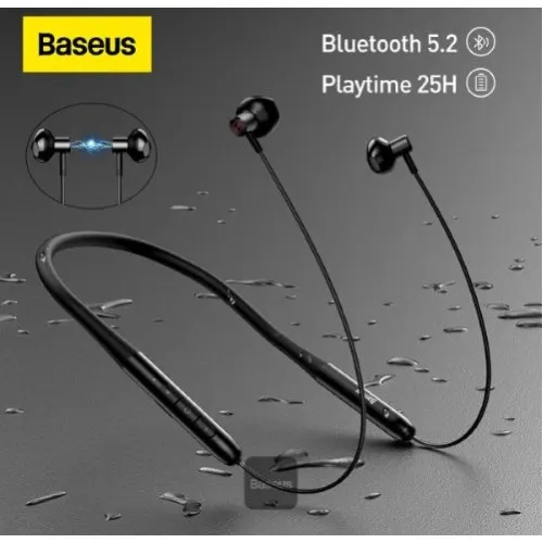 Baseus Bowie P1 Half In-ear Neckband Wireless Earphones - Image 3