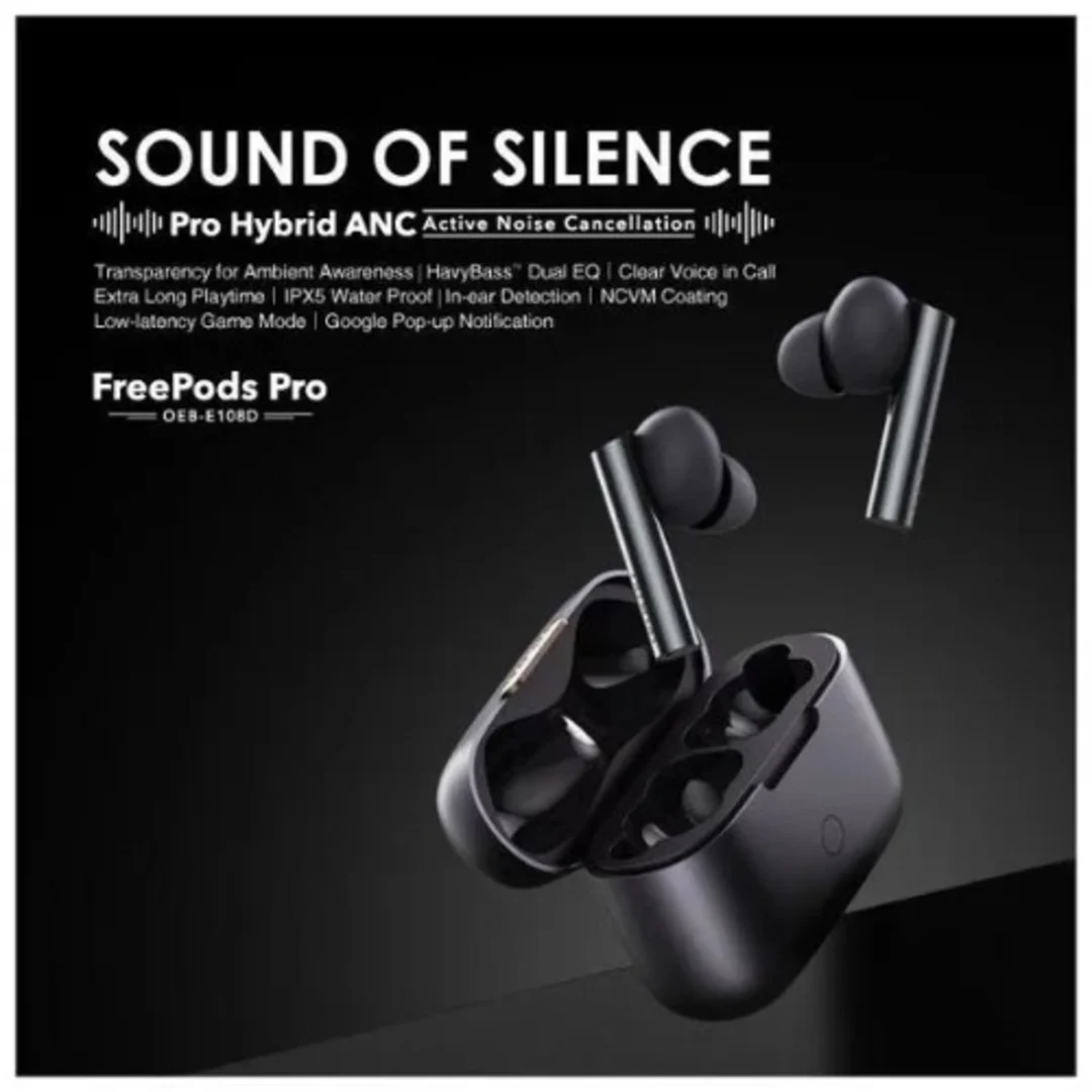 Oraimo SpaceBuds Pro OTW-930 | True Wireless Earbuds with 50dB Adaptive ANC - Image 2