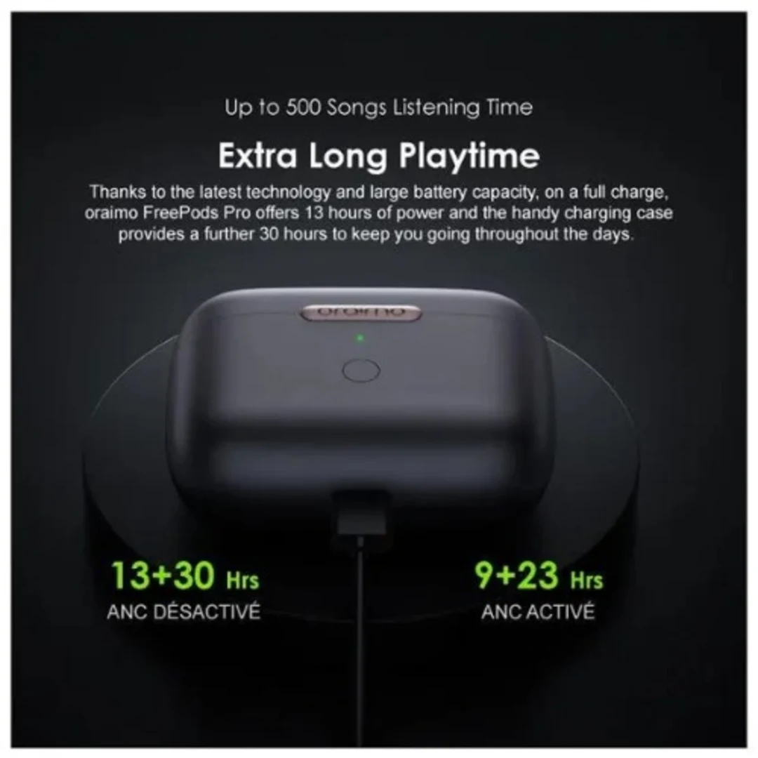 Oraimo SpaceBuds Pro OTW-930 | True Wireless Earbuds with 50dB Adaptive ANC - Image 4