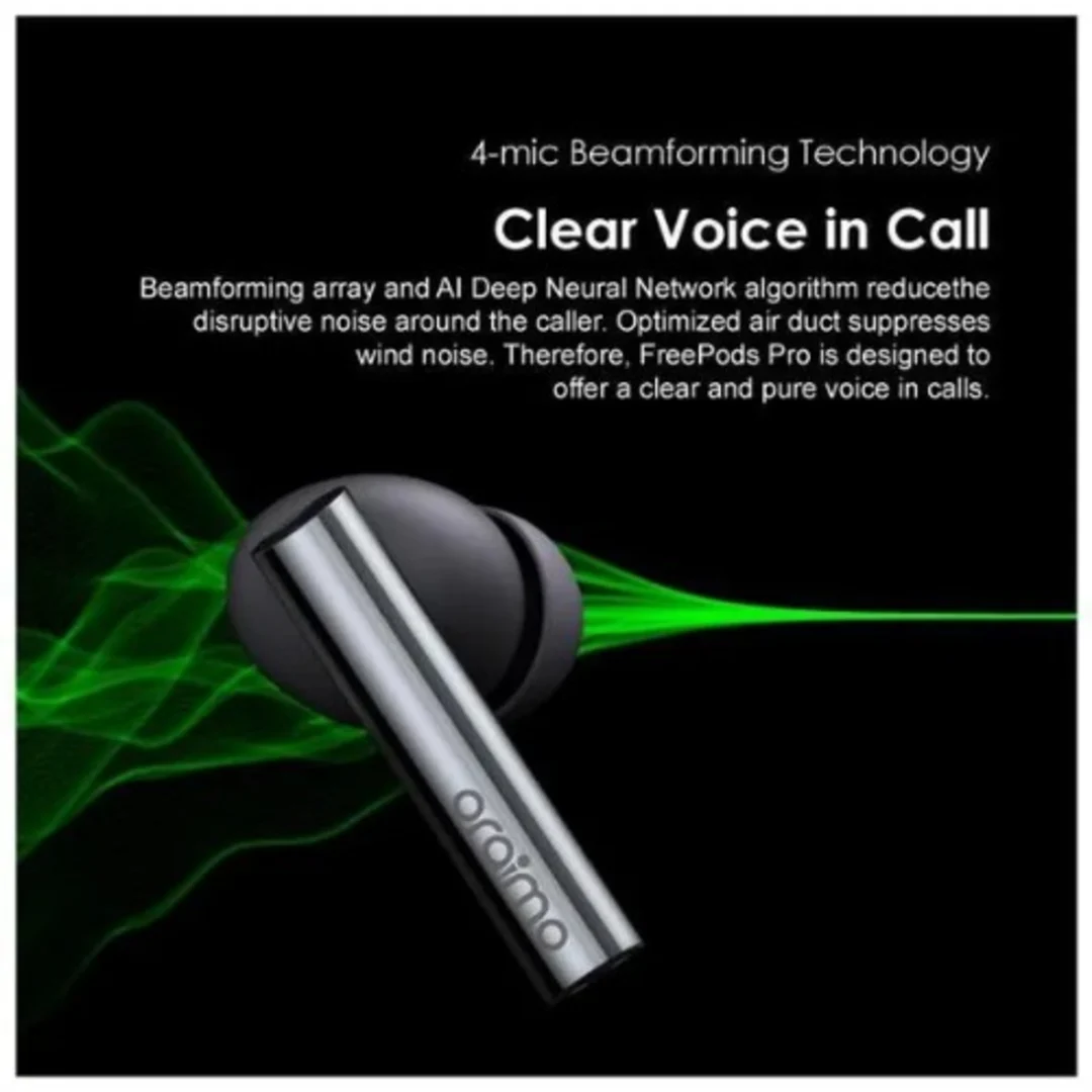 Oraimo SpaceBuds Pro OTW-930 | True Wireless Earbuds with 50dB Adaptive ANC - Image 6