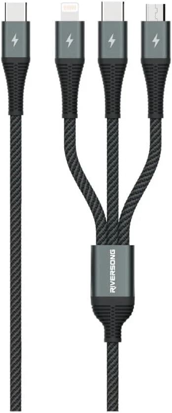 Riversong Mobile Charger Infinity 09-T C61-T Iron Gray