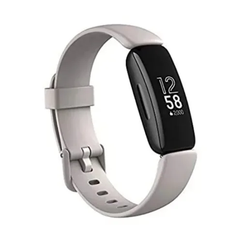 Fitbit Inspire 2 Health & Fitness Tracker Lunar White