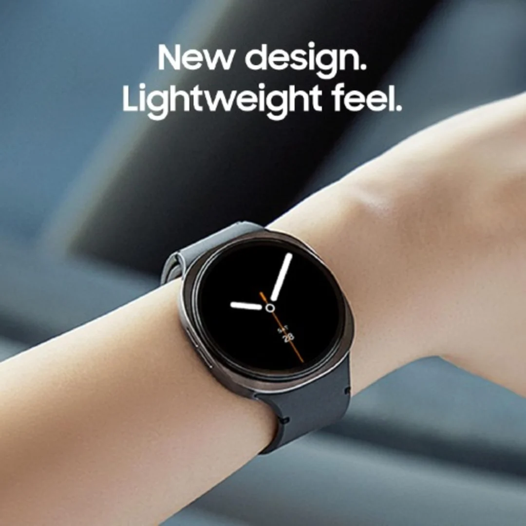 Samsung Galaxy Watch 8 (44mm Bluetooth) – Graphite, Silver - Image 2