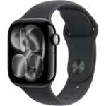 Apple Watch Series 11 GPS 46mm Smartwatch – Jet Black (2025 Model)