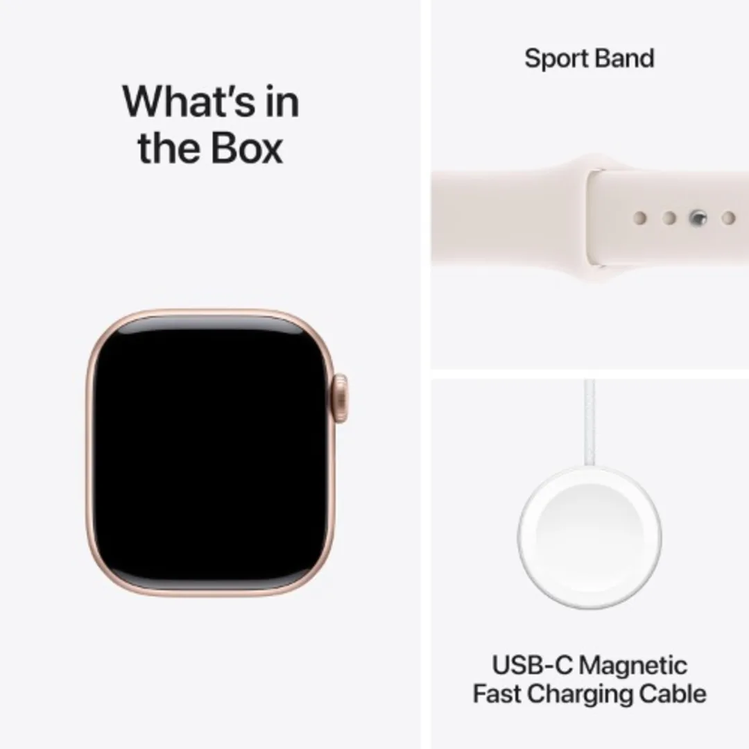 Apple Watch Series 11 GPS 42mm Smartwatch – Rose Gold (2025 Model) - Image 3