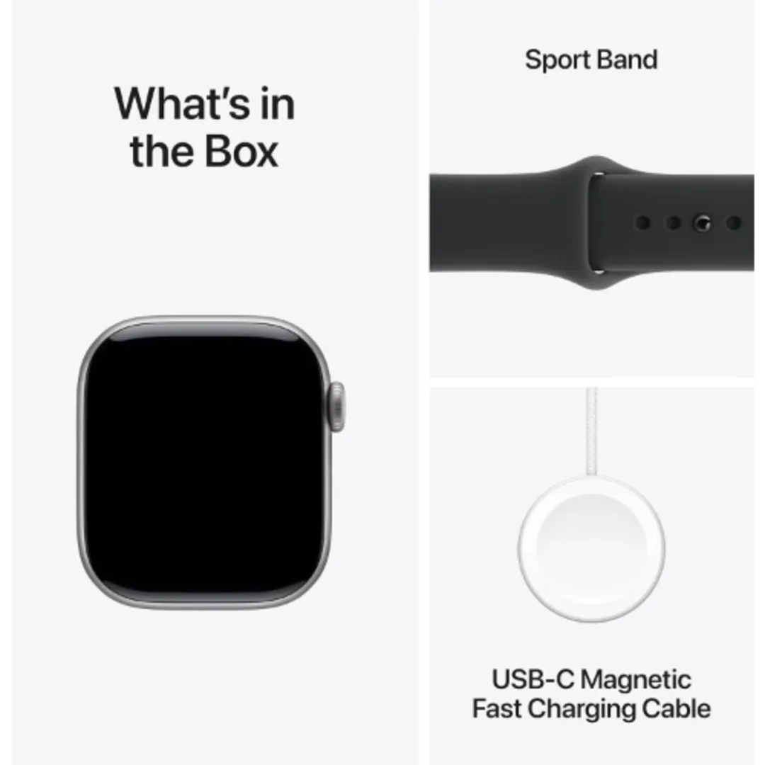Apple Watch Series 11 GPS 42mm Smartwatch – Space Grey (2025 Model) - Image 3