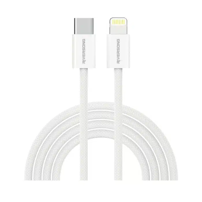 RIVERSONG CL53 Lotus 10 Type-C to Lightning Charging Cable (1 Meter) - White