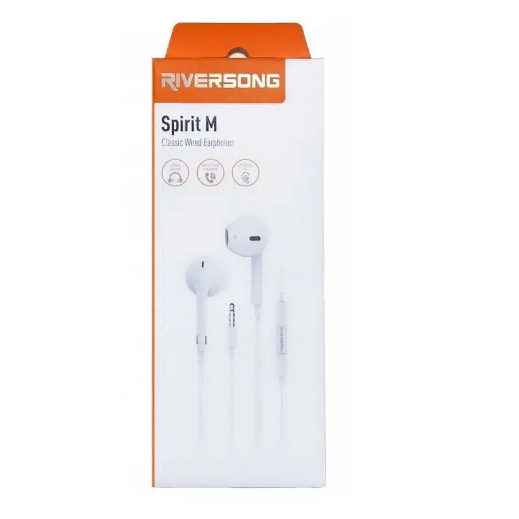 Riversong EA125 Spirit M Wired headphones White - Image 3