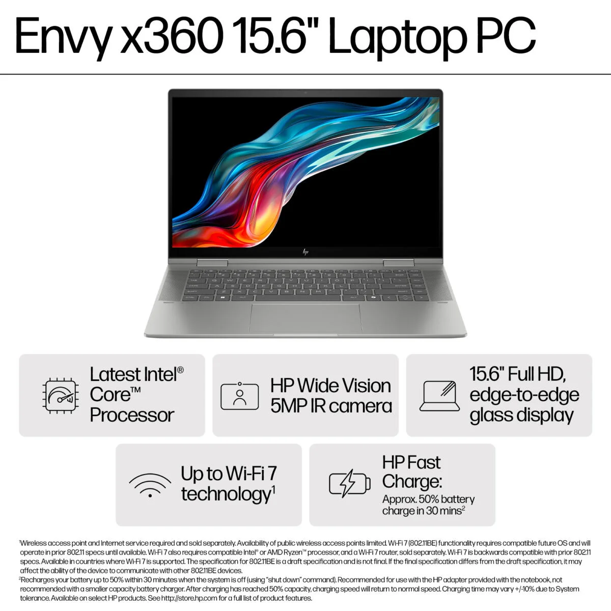 HP Envy x360 15-FE1085 2-IN-1 Convertible 14th Gen Intel Core™️ Ultra 5 125U - Image 5